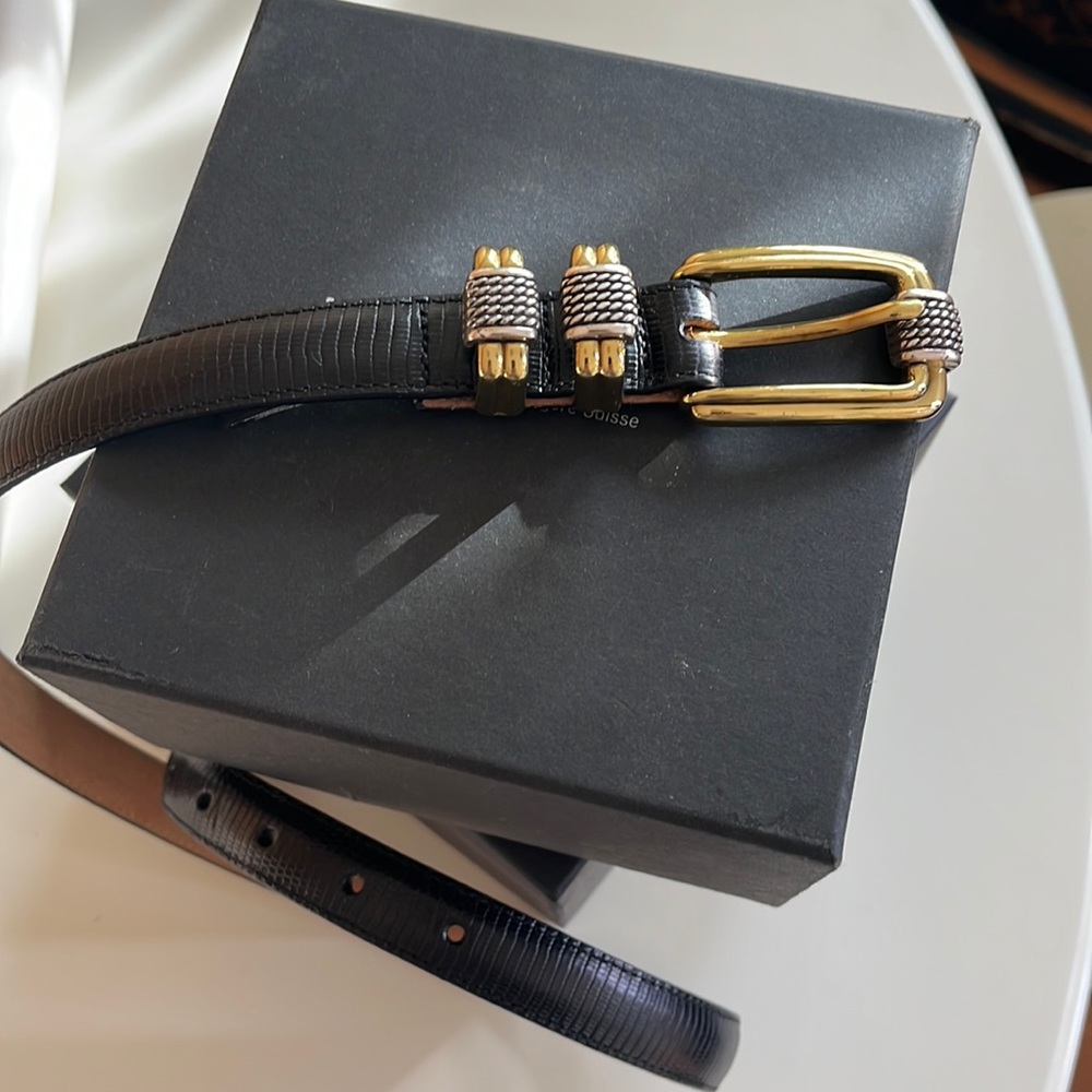 Belt leather